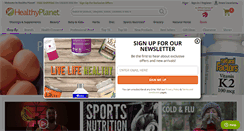Desktop Screenshot of healthyplanetcanada.com
